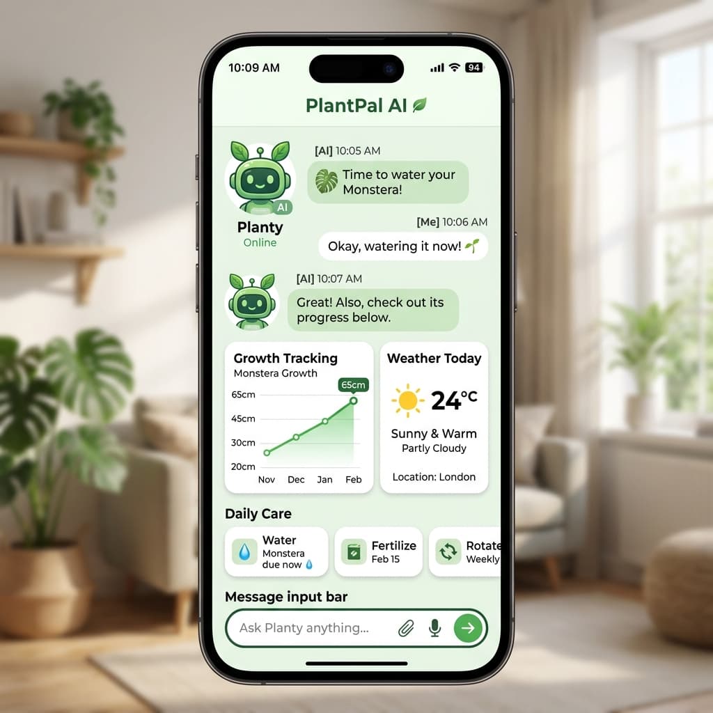Smart Care AI interface